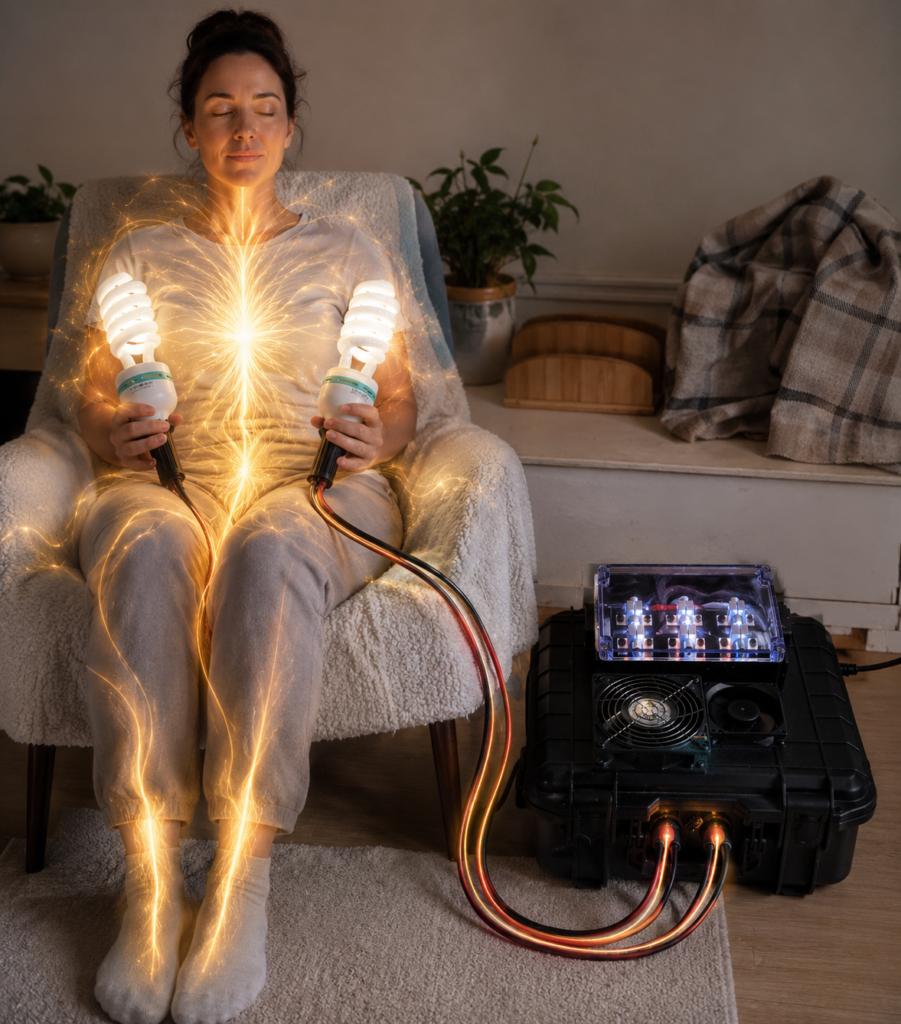 High Frequency Plasma been used by this lady