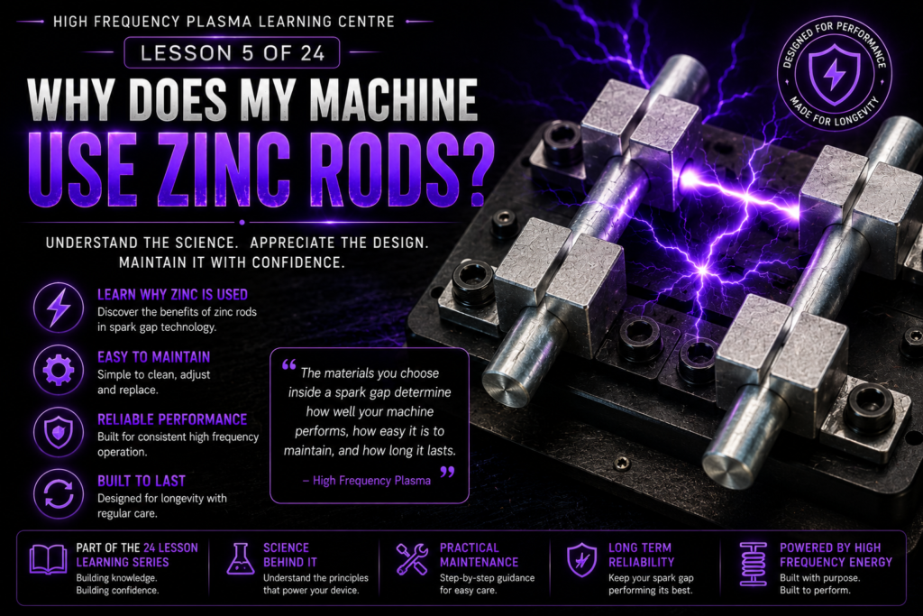 Why Does My Machine Use Zinc Rods