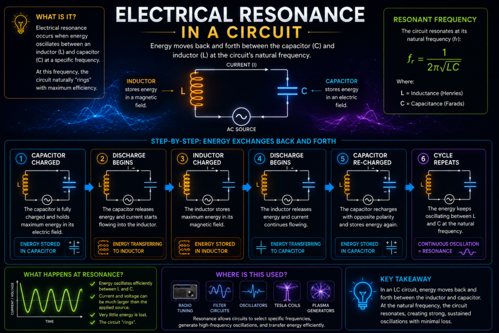 Electrical Resonance in a Circuit