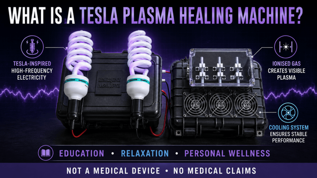 Tesla Plasma Healing Machine