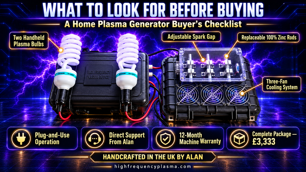 Plasma Frequency Machine for Home Use