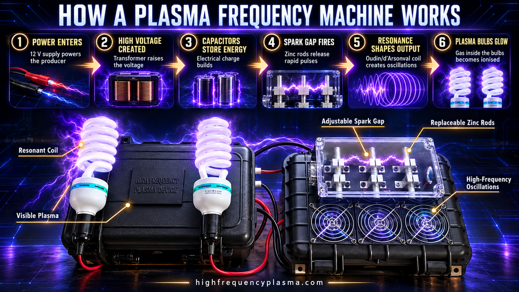 How a Plasma Frequency Machine Works