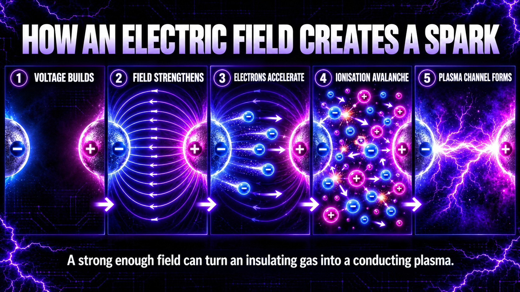 How-an-Electric-Field-Creates-a-Spark