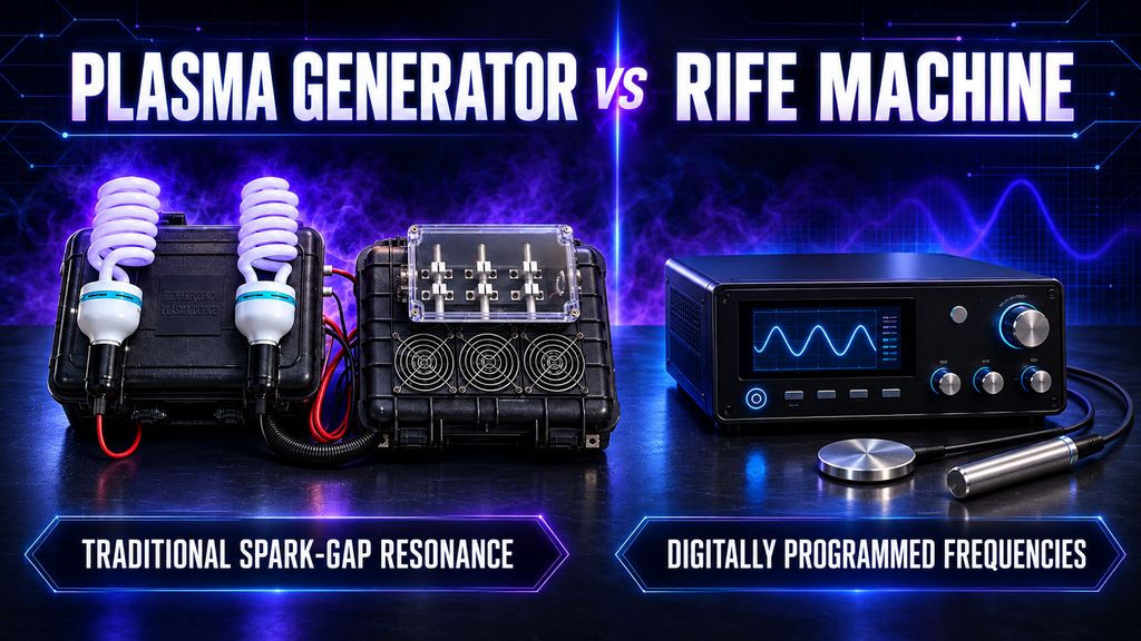 plasma generator vs Rife machine