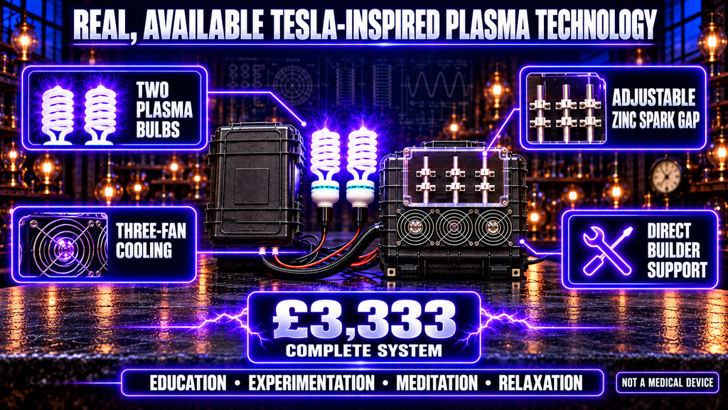 Tesla-Inspired Plasma Generator