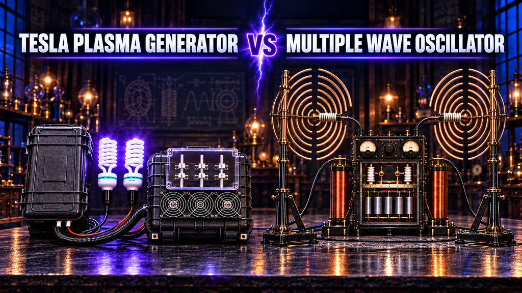 Tesla plasma generator vs MWO