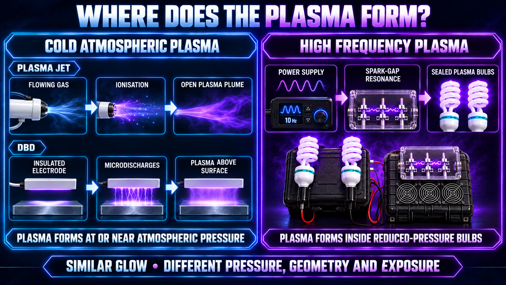 where Does the Plasma Form